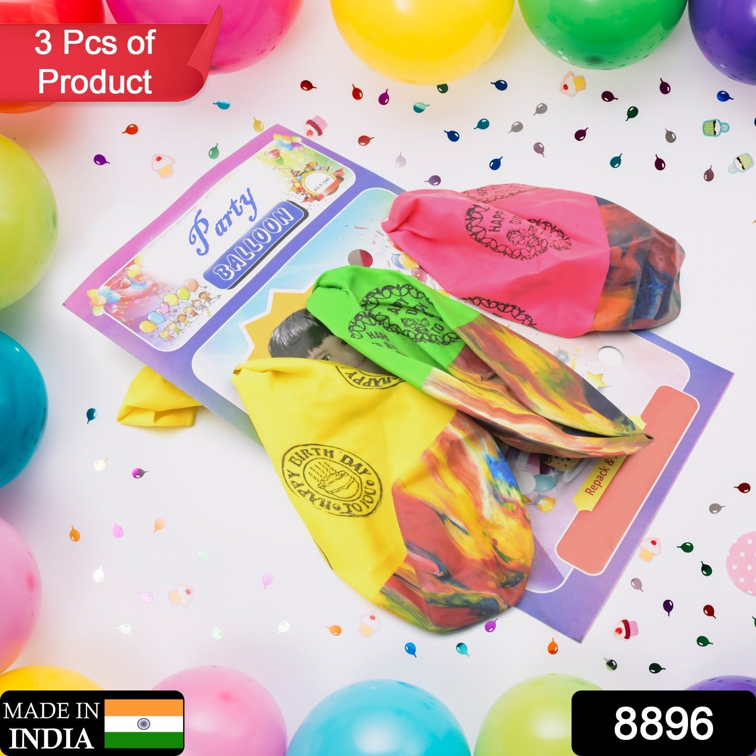 Giant Rainbow Party Balloons