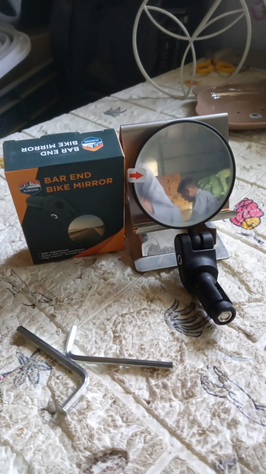 360° Rotatable Bike Mirror