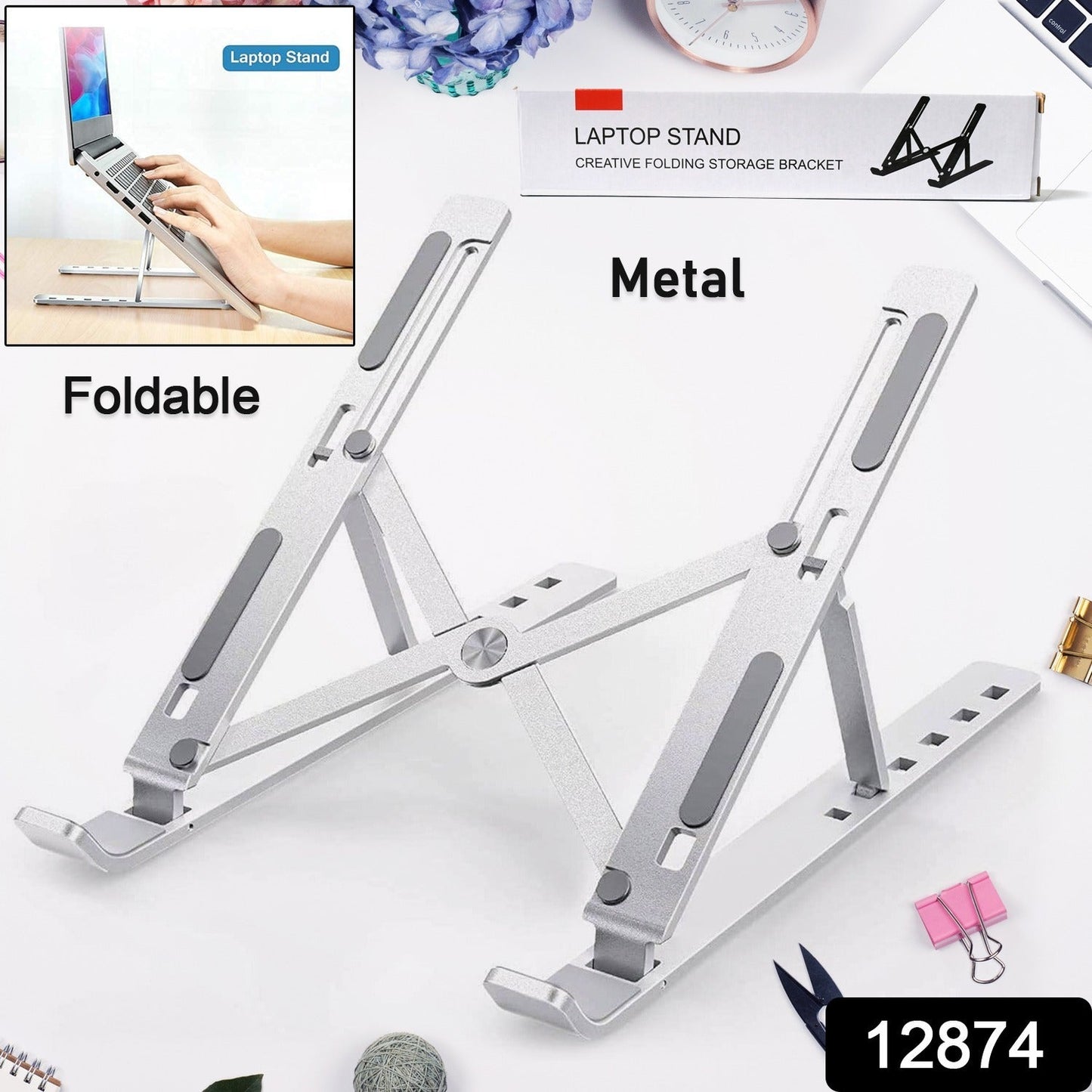 Adjustable Laptop Desk Stand