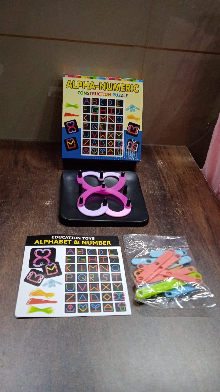 Alpha Numeric Construction Puzzle