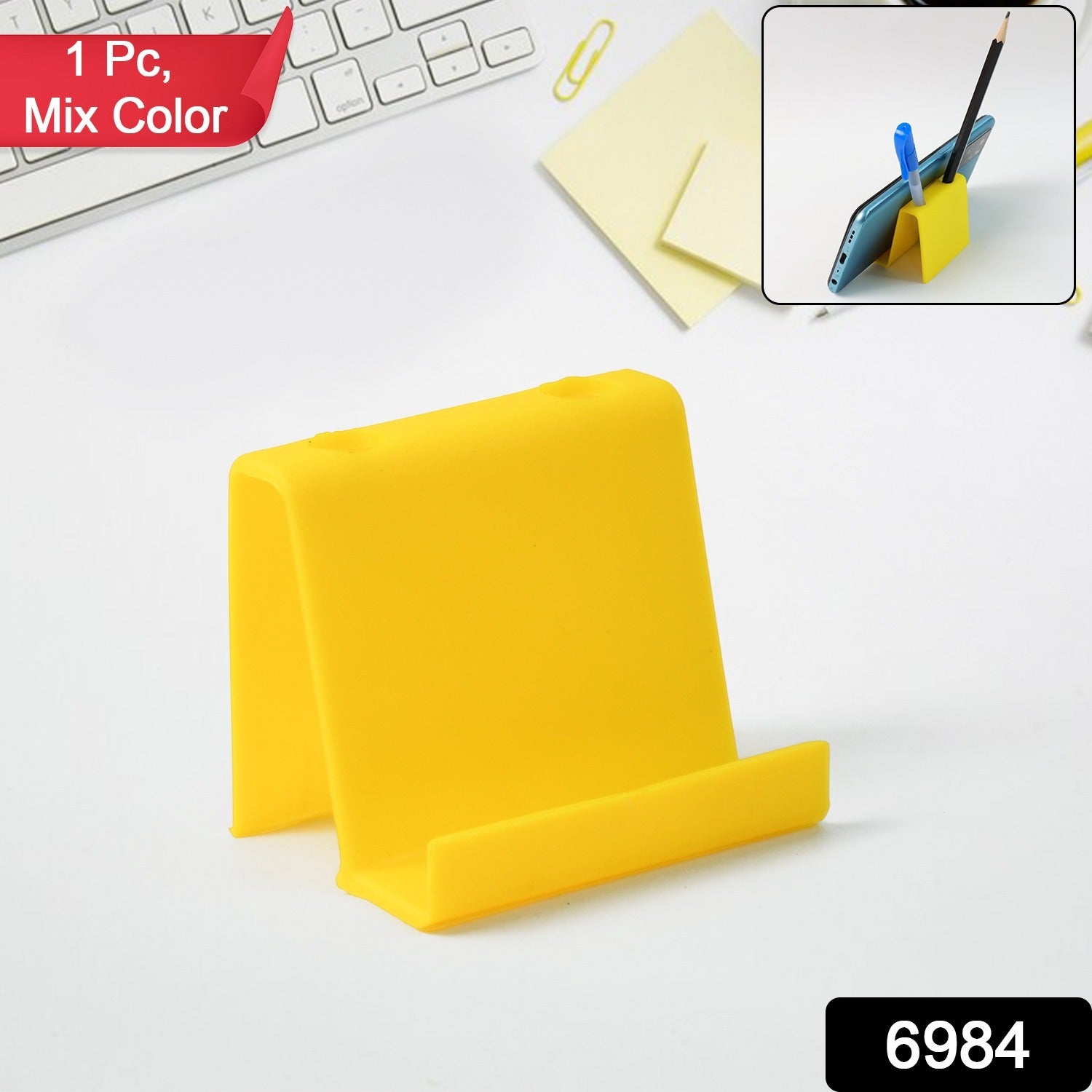 Phone Stand Pen Holder