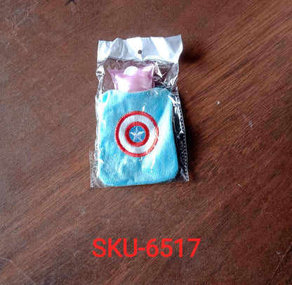 Captain Americas Shield Small Hot Water Bag With Cover