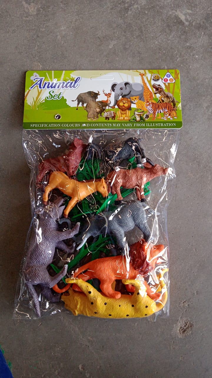 Wild Animal Toy Set
