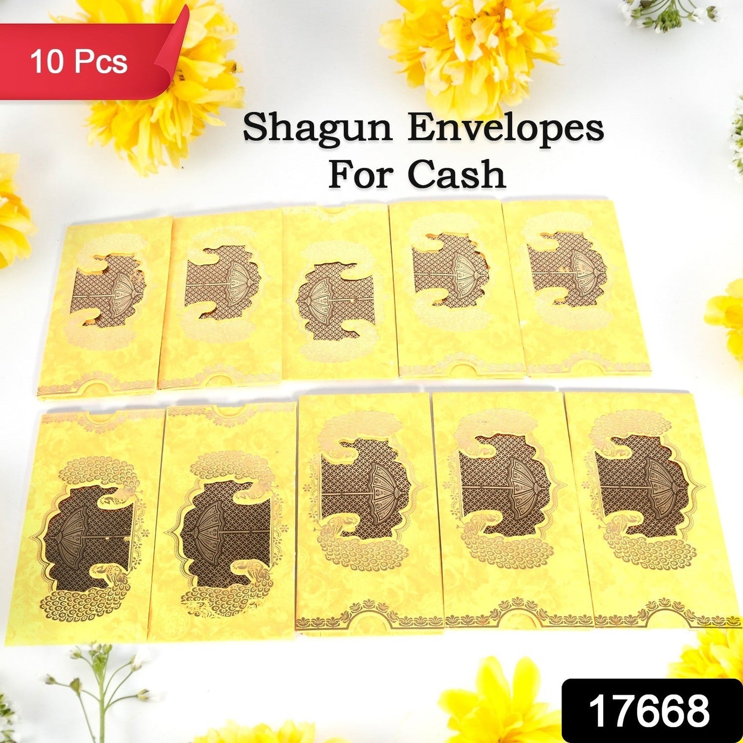 Wedding Gift Envelopes Pack Of 10 Pcs