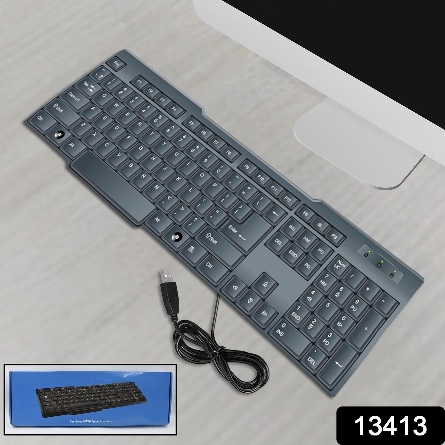 Wired USB Keyboard 104 Keys