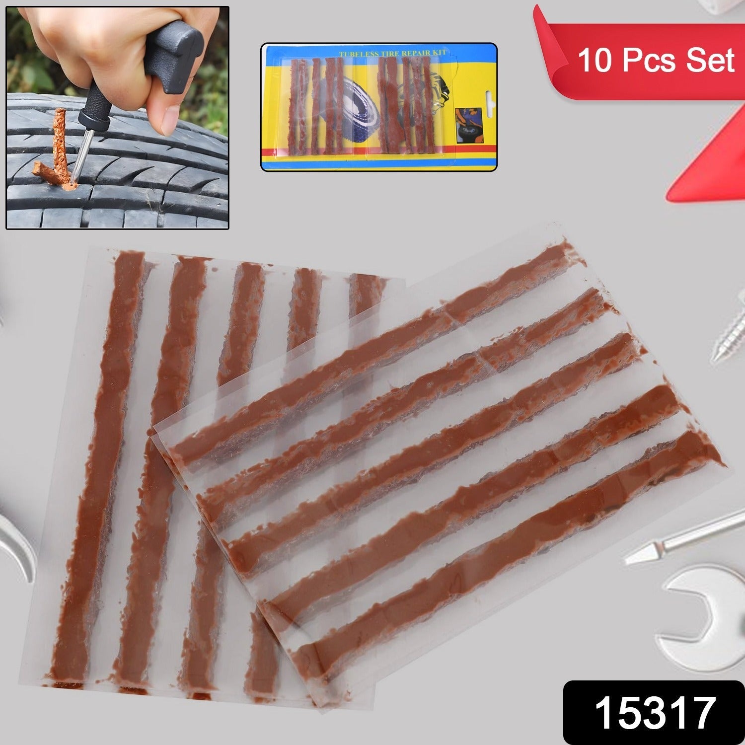 Heavy-Duty Tire Repair Plugs
