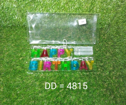 Decoratives Plastic Birthday Light