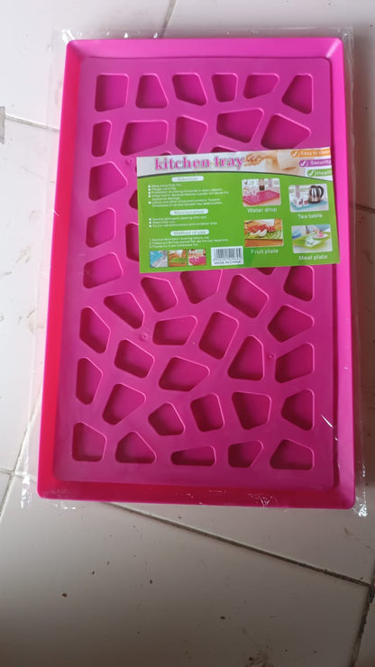 Plastic Kitchen Tray (40x25 Cm)