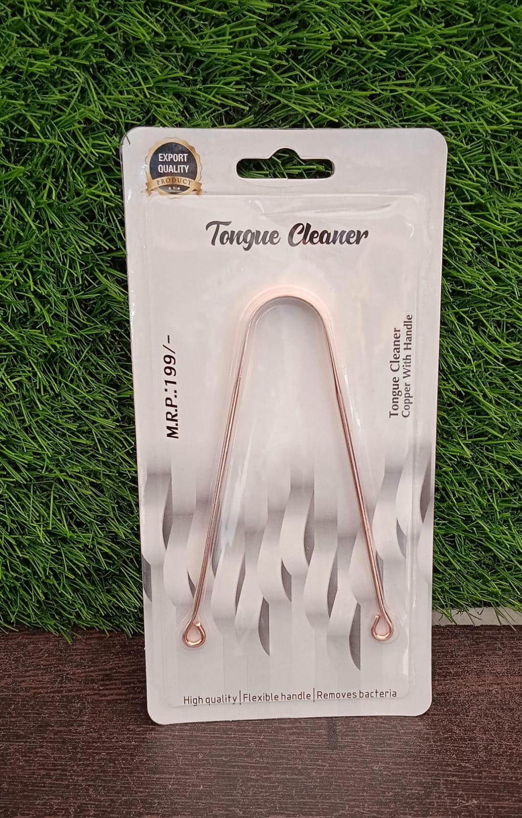 Steel & Copper Tongue Cleaner