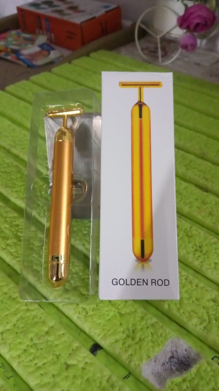 Golden Facial Massager