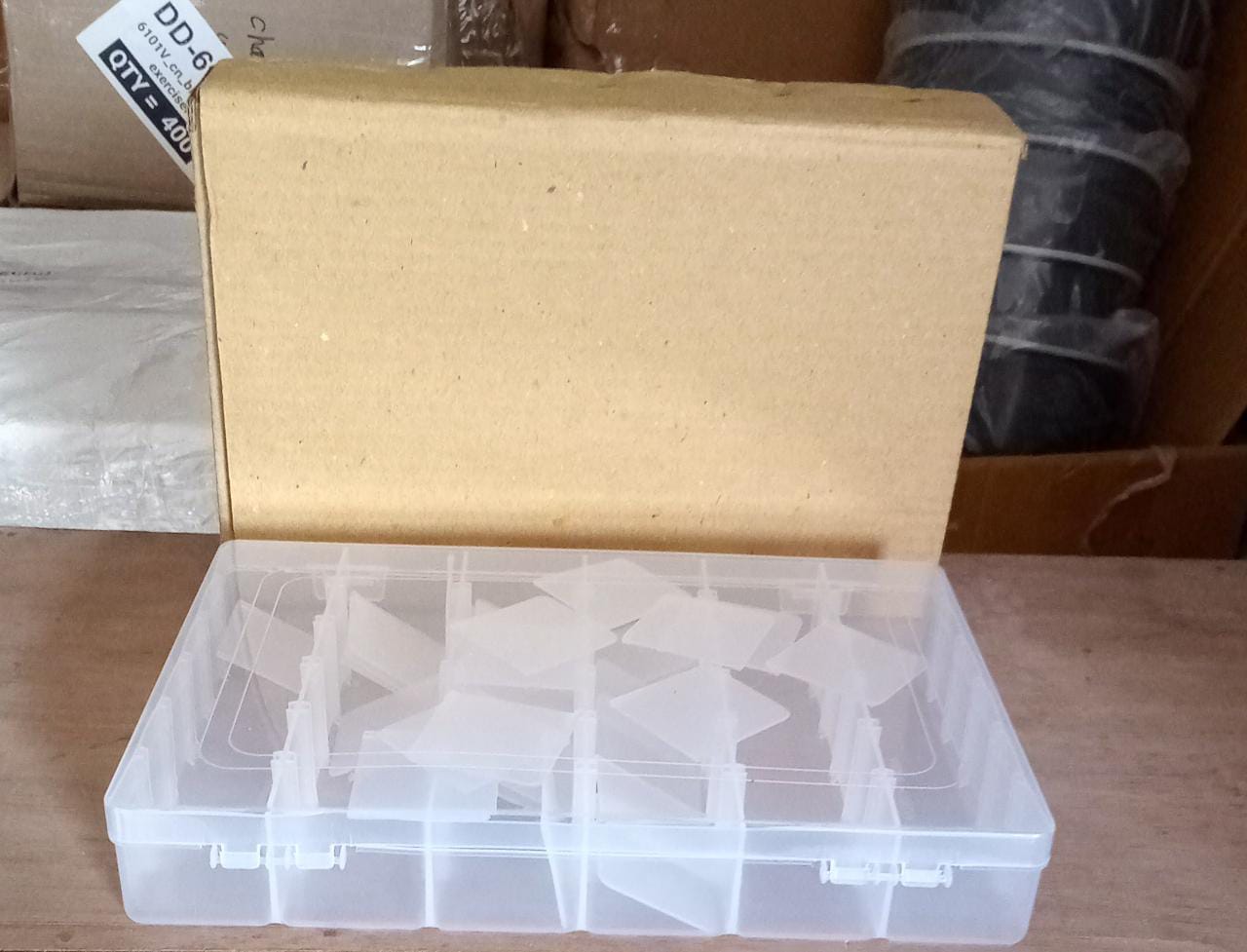 Clear Adjustable Organizer Box