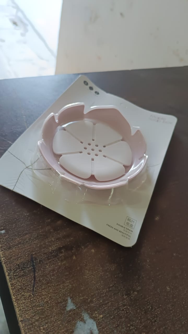 Flower Soap Dish Tray