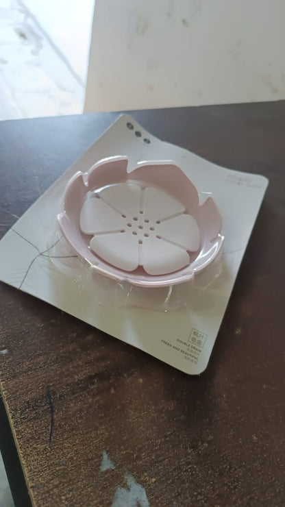 Flower Soap Dish Tray