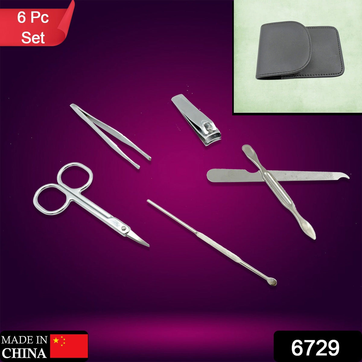 Professional Nail Clippers Kit (6 Pcs)