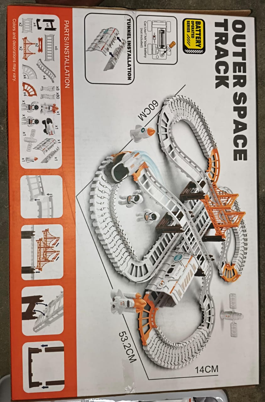 Space Adventure Race Track Set