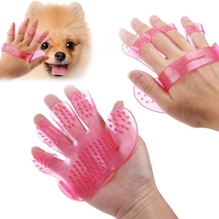 Pet Grooming Glove Brush