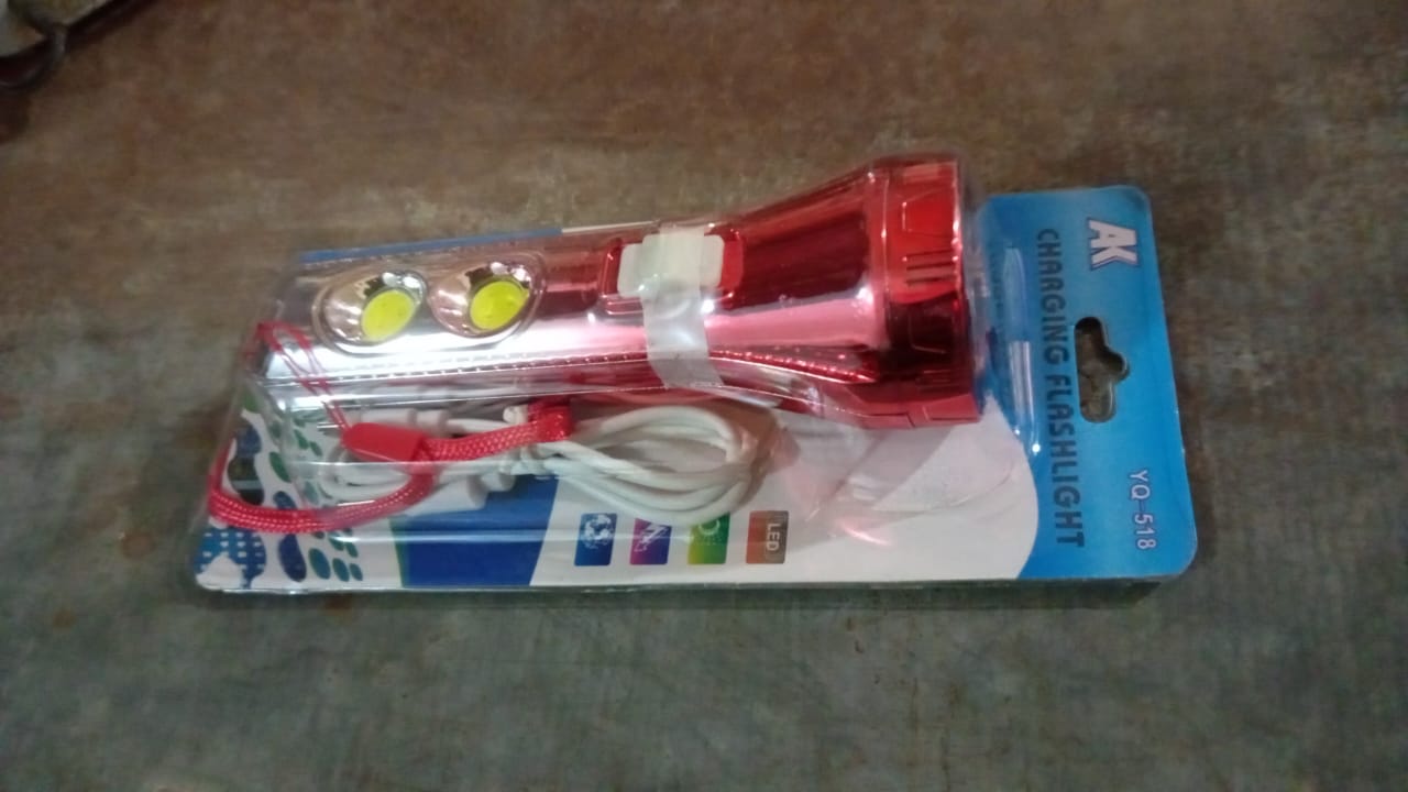 USB Rechargeable Emergency Flashlight