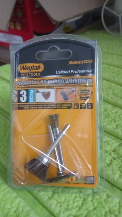 Brass Wire Brush Set