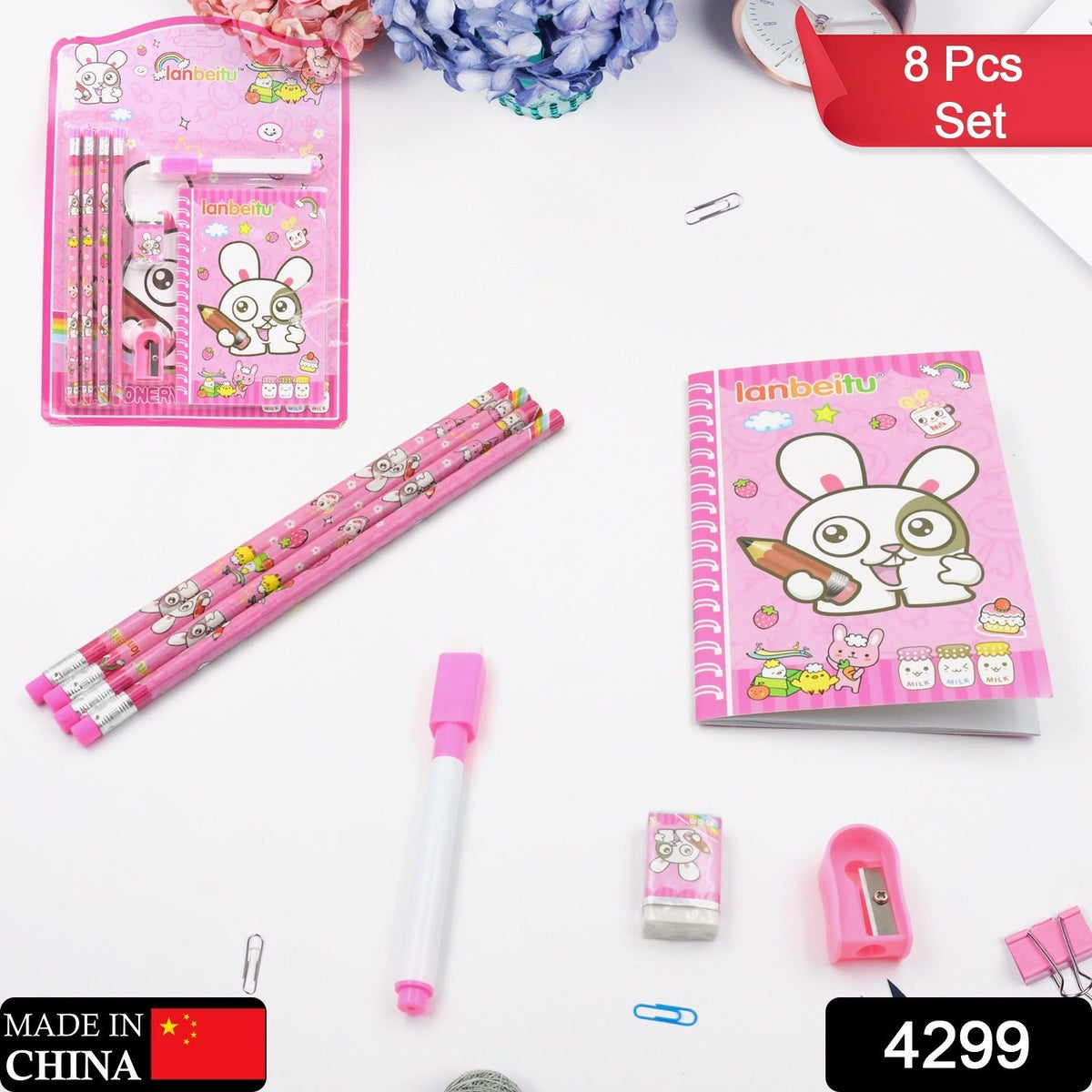 Cartoon Stationery Gift Set