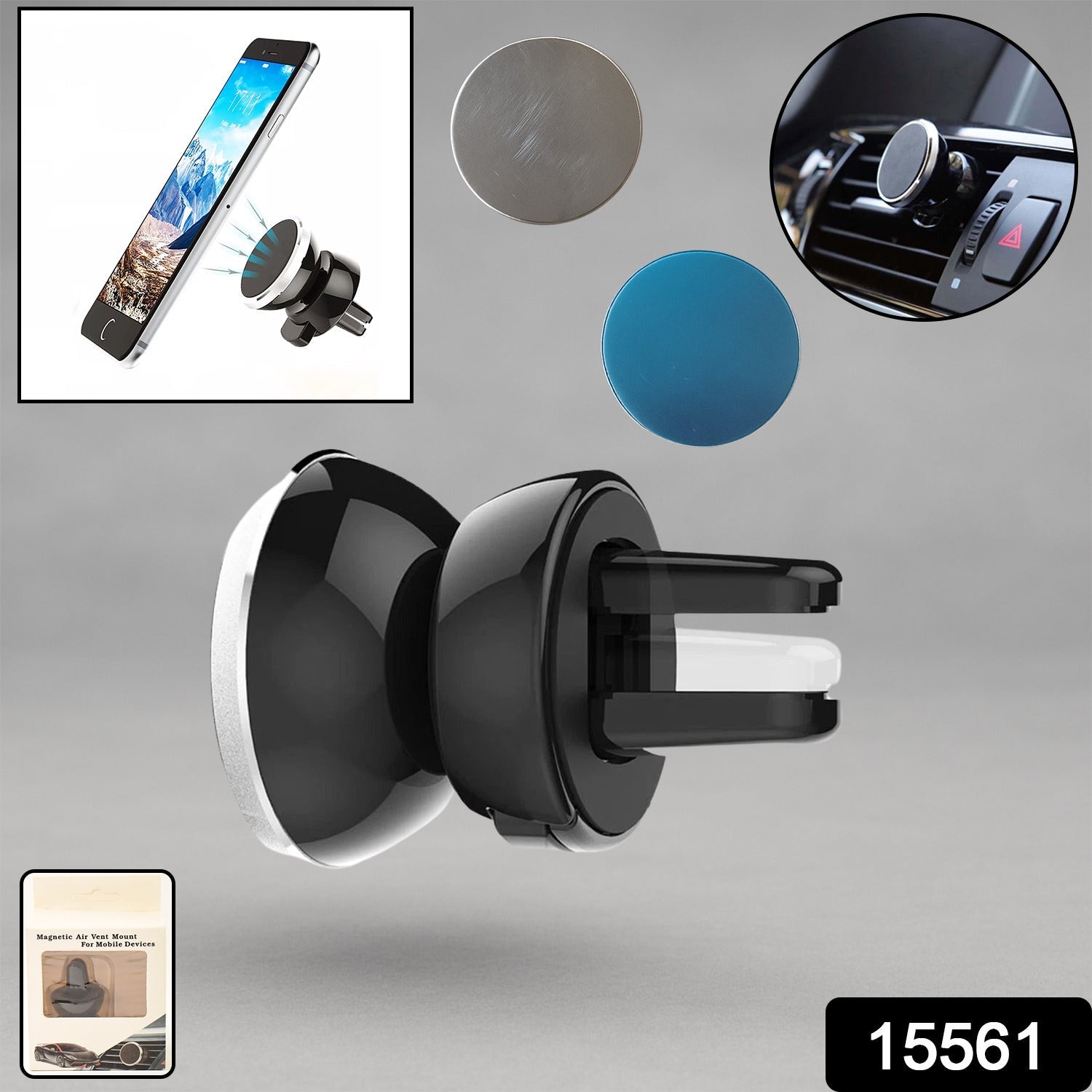Magnetic Car Mobile Holder (1 Pc)