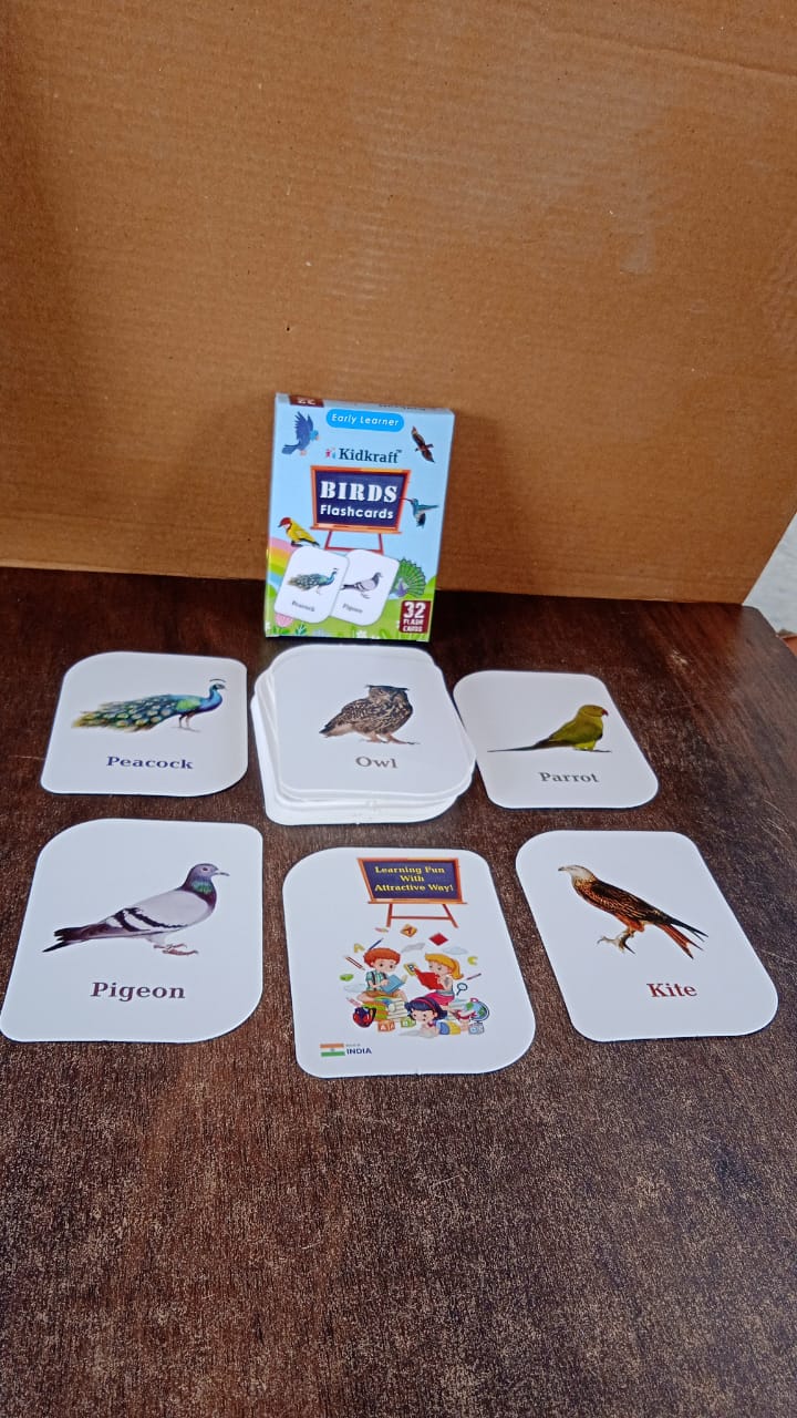 KidKraft Birds Flashcards – 32 Cards
