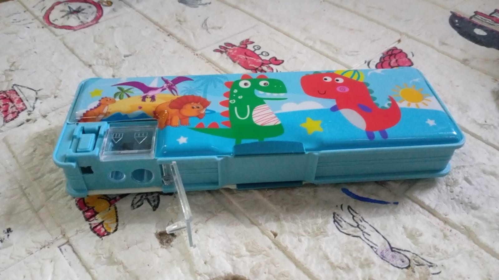 Cartoon Double-Deck Pencil Case