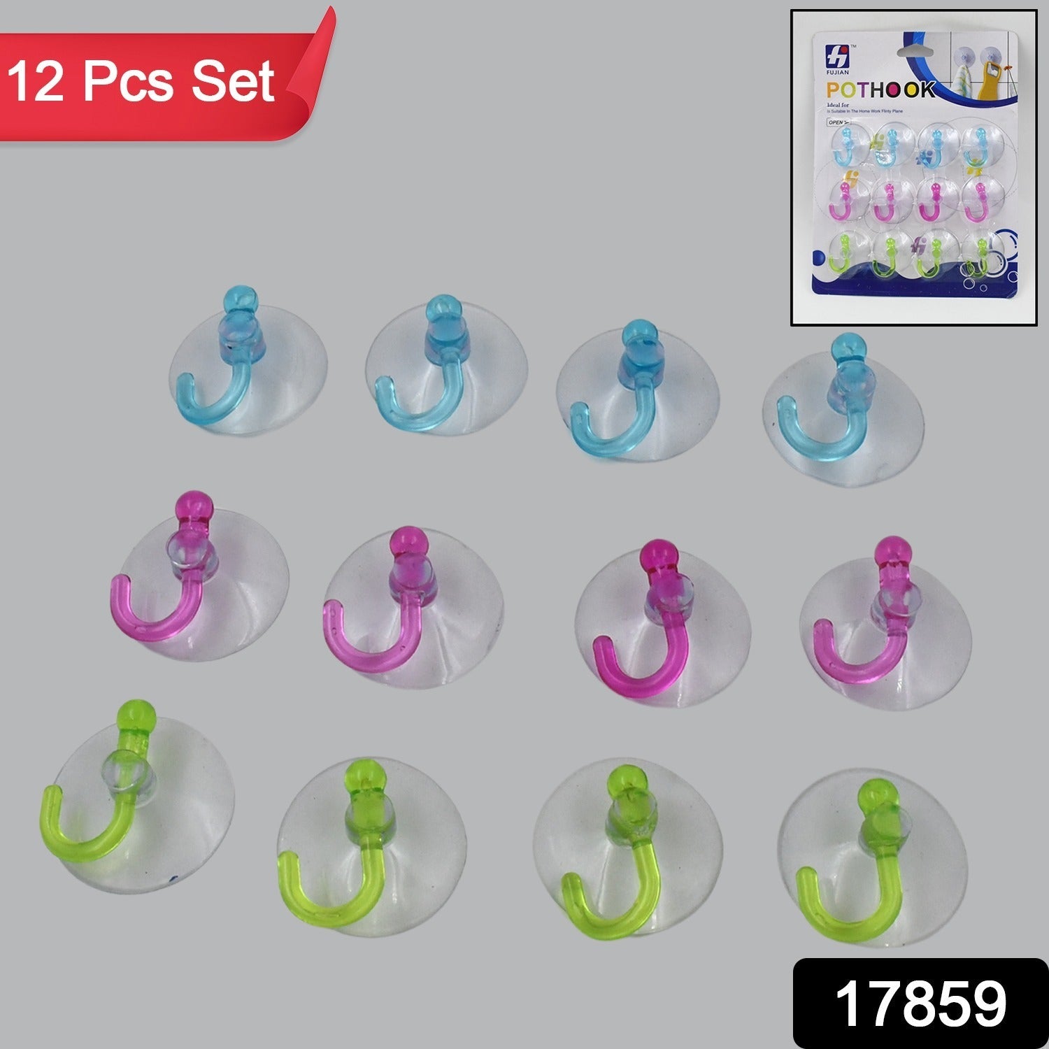 Rubber Strong Suction Hooks
