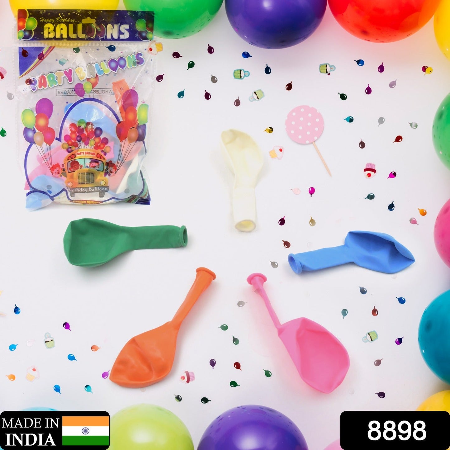 Assorted Event Balloons - 24 Count