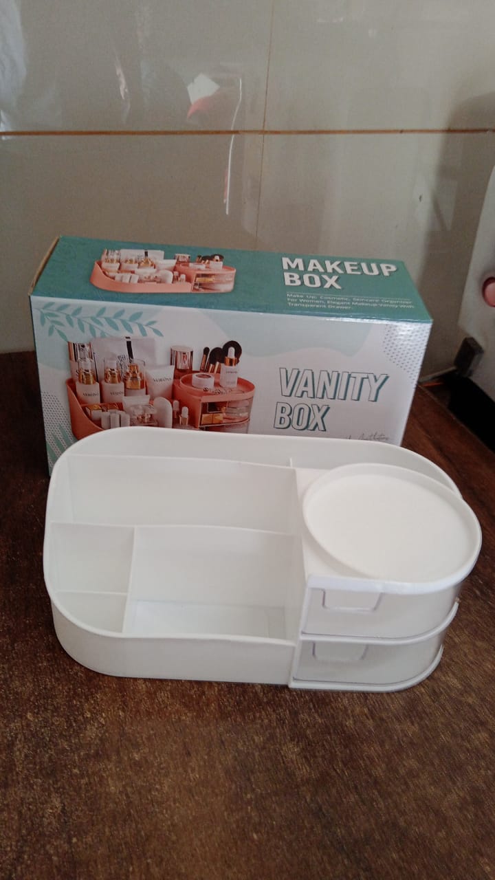 Plastic Vanity Storage Box