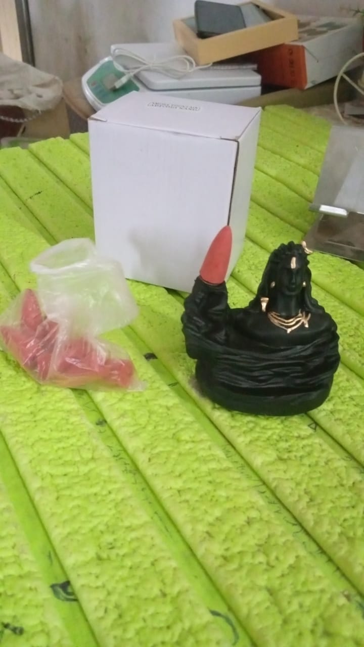 Adiyogi Shiva Smoke Fountain