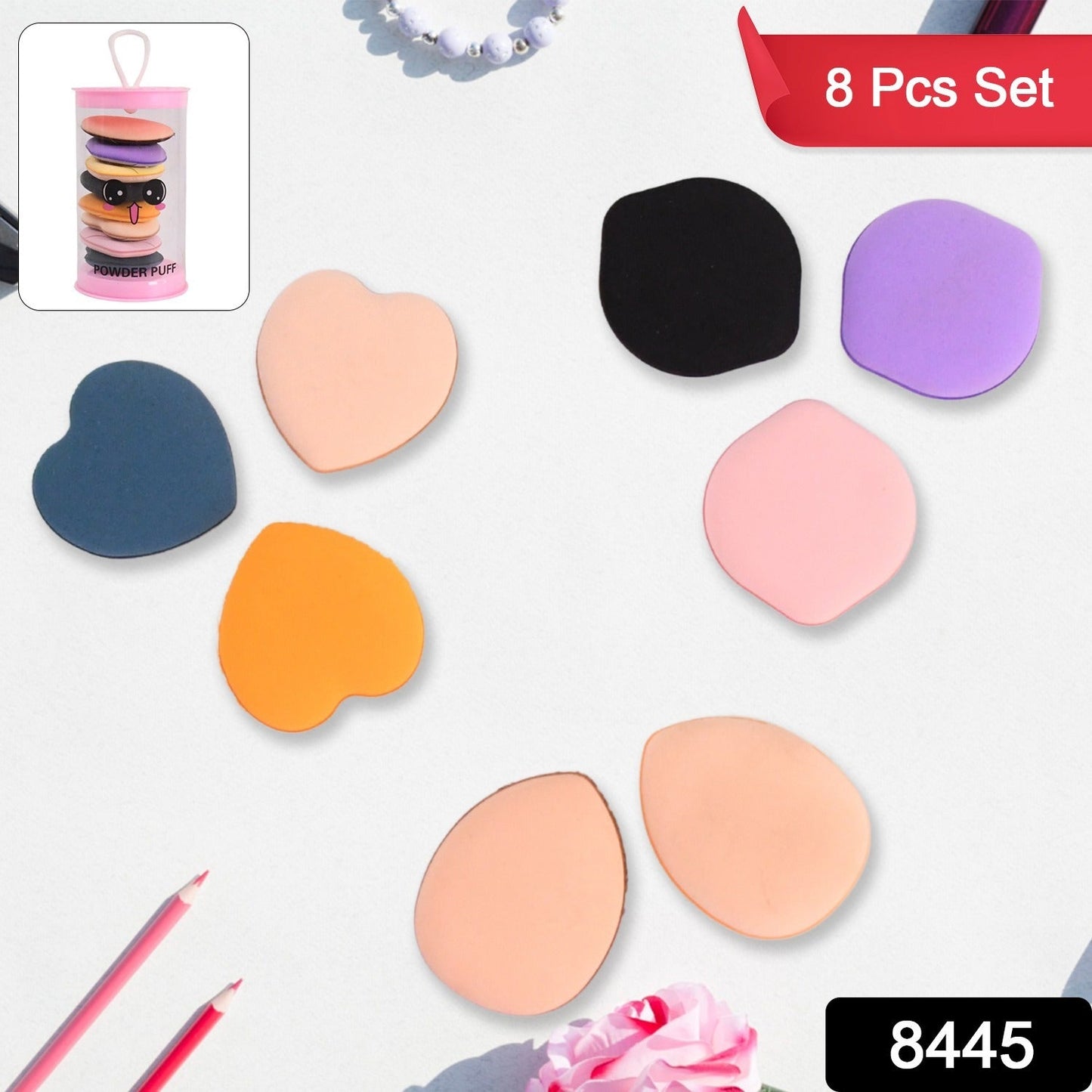 Precision Finger Makeup Puffs