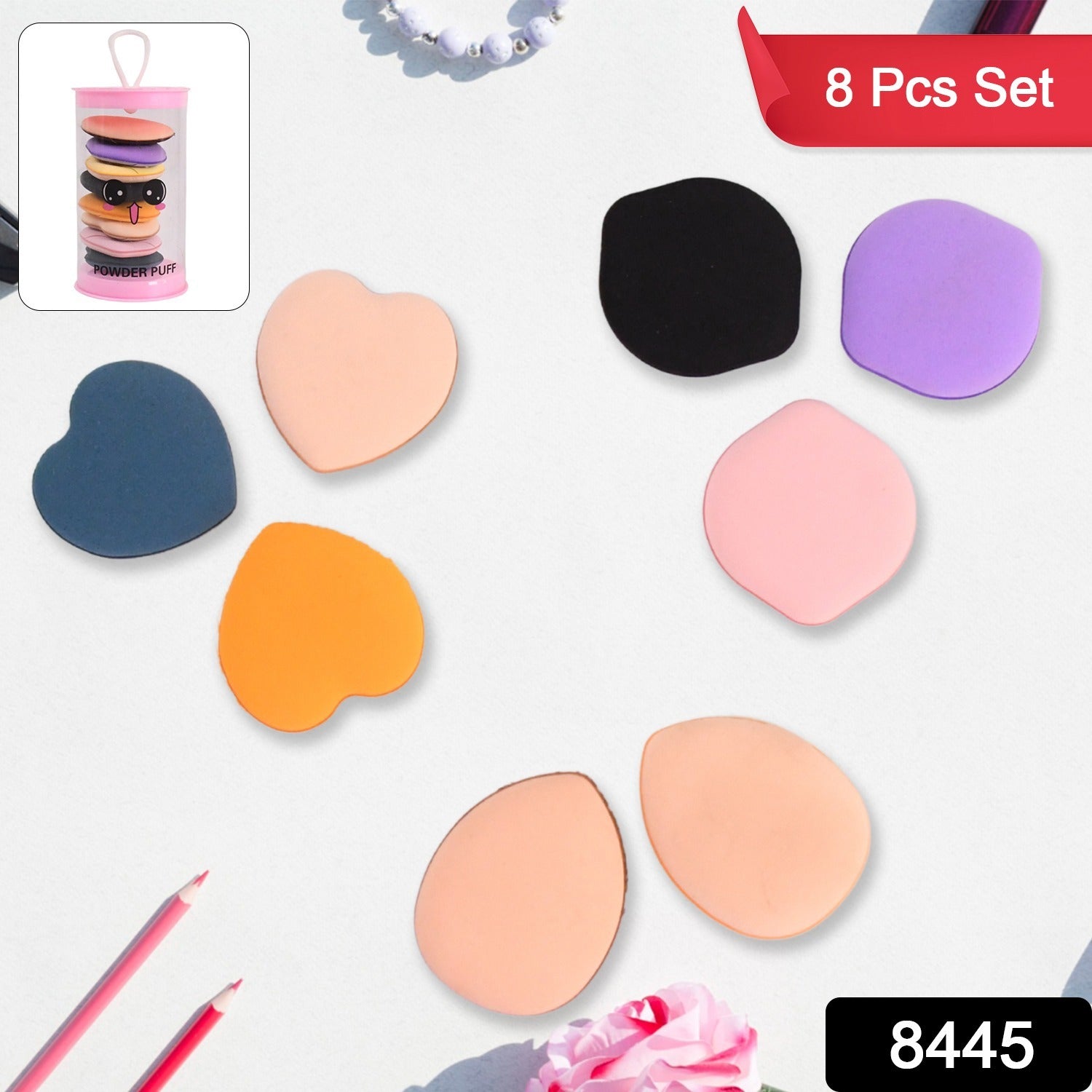 Precision Finger Makeup Puffs