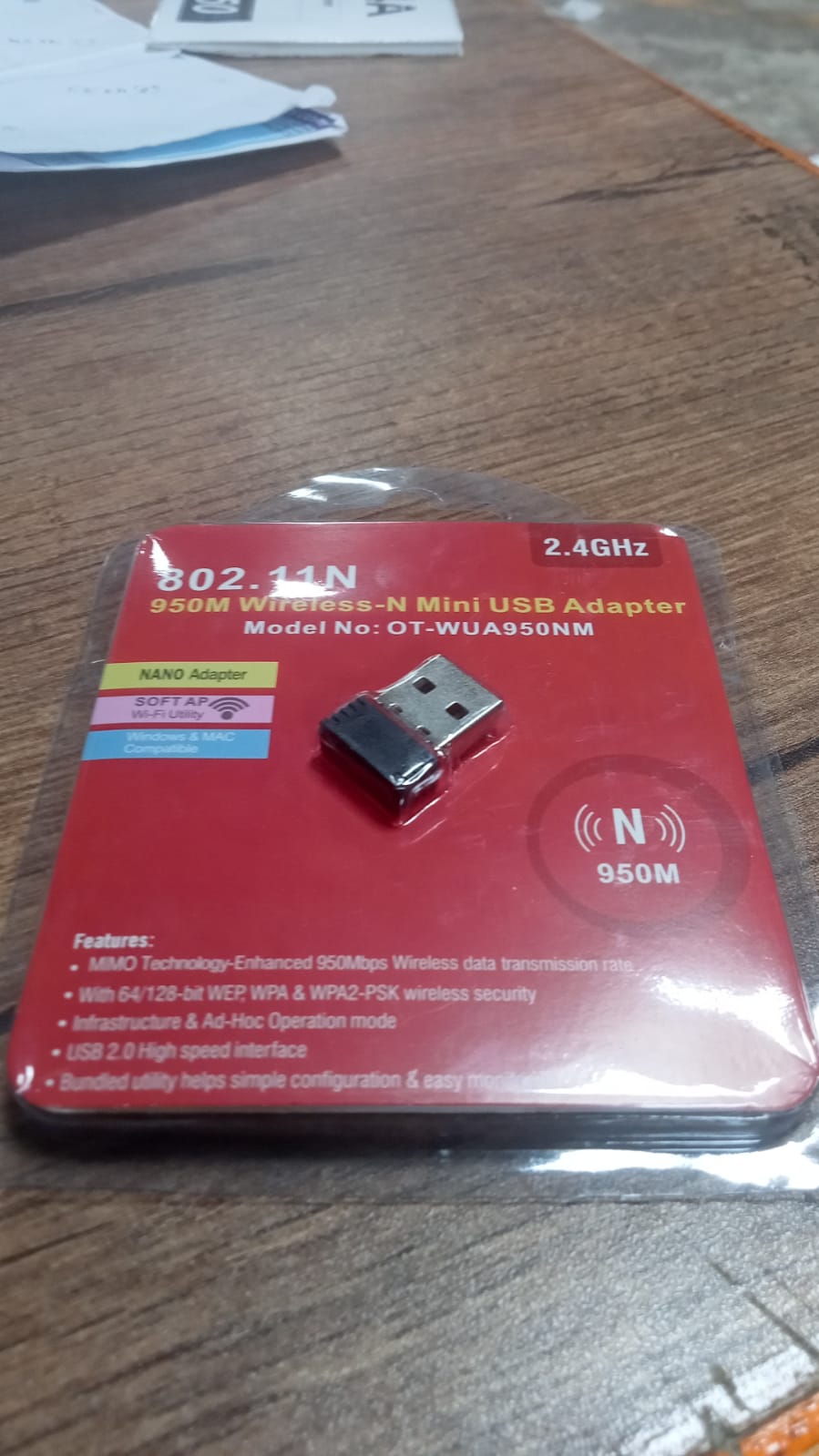 Mini Wi-Fi USB Adapter