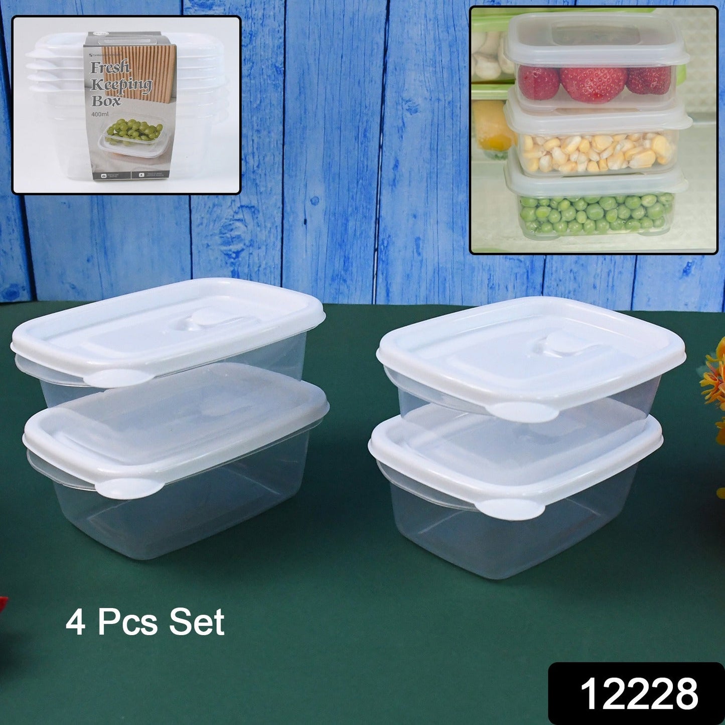 BPA-Free Stackable Food Containers