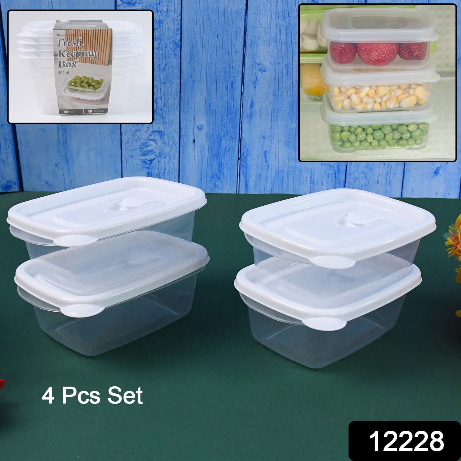 BPA-Free Stackable Food Containers