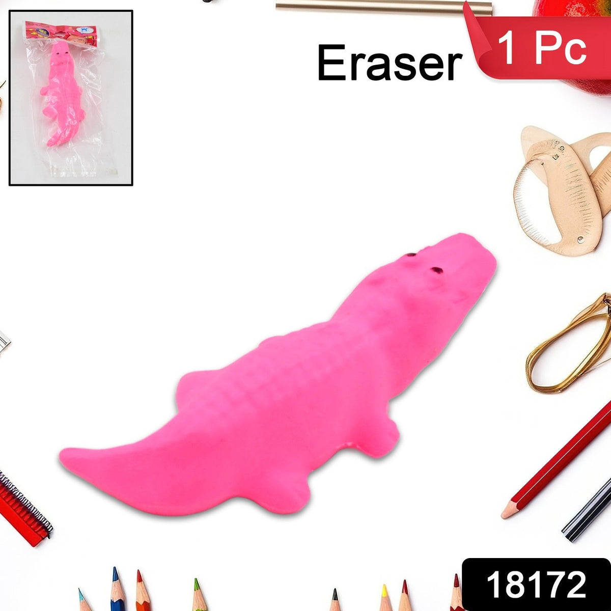 Animal Design Erasers