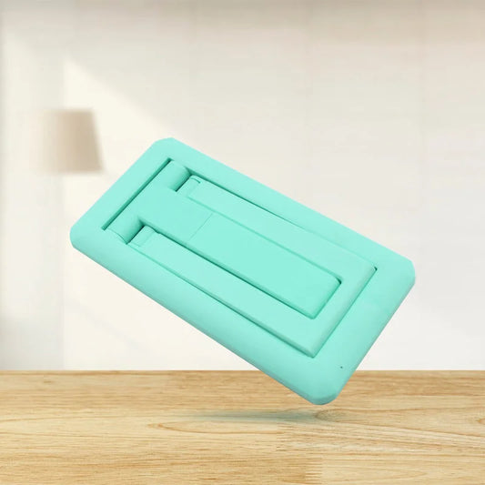 Mint foldable phone stand holder with angled support arm
