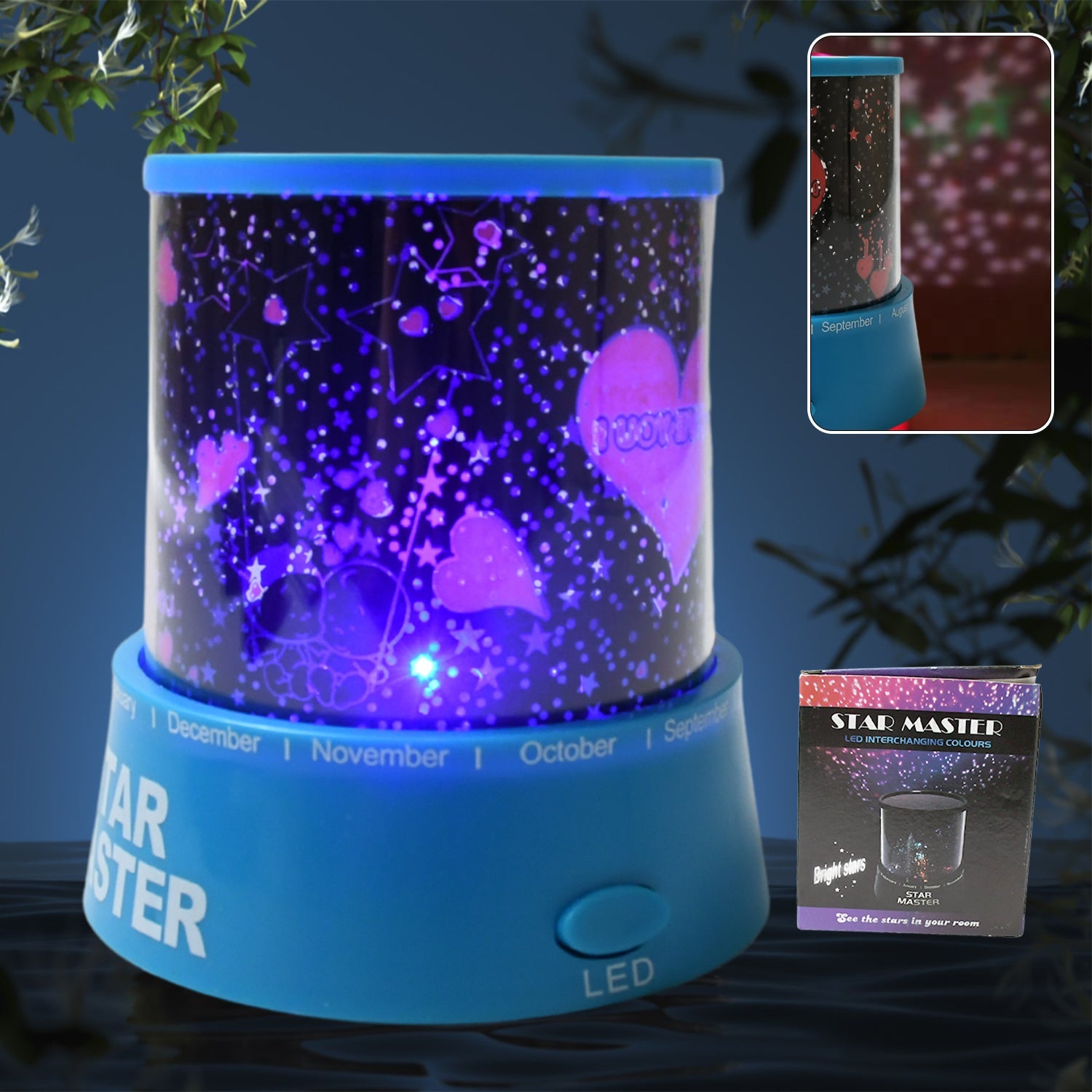 LED Projector Night Light