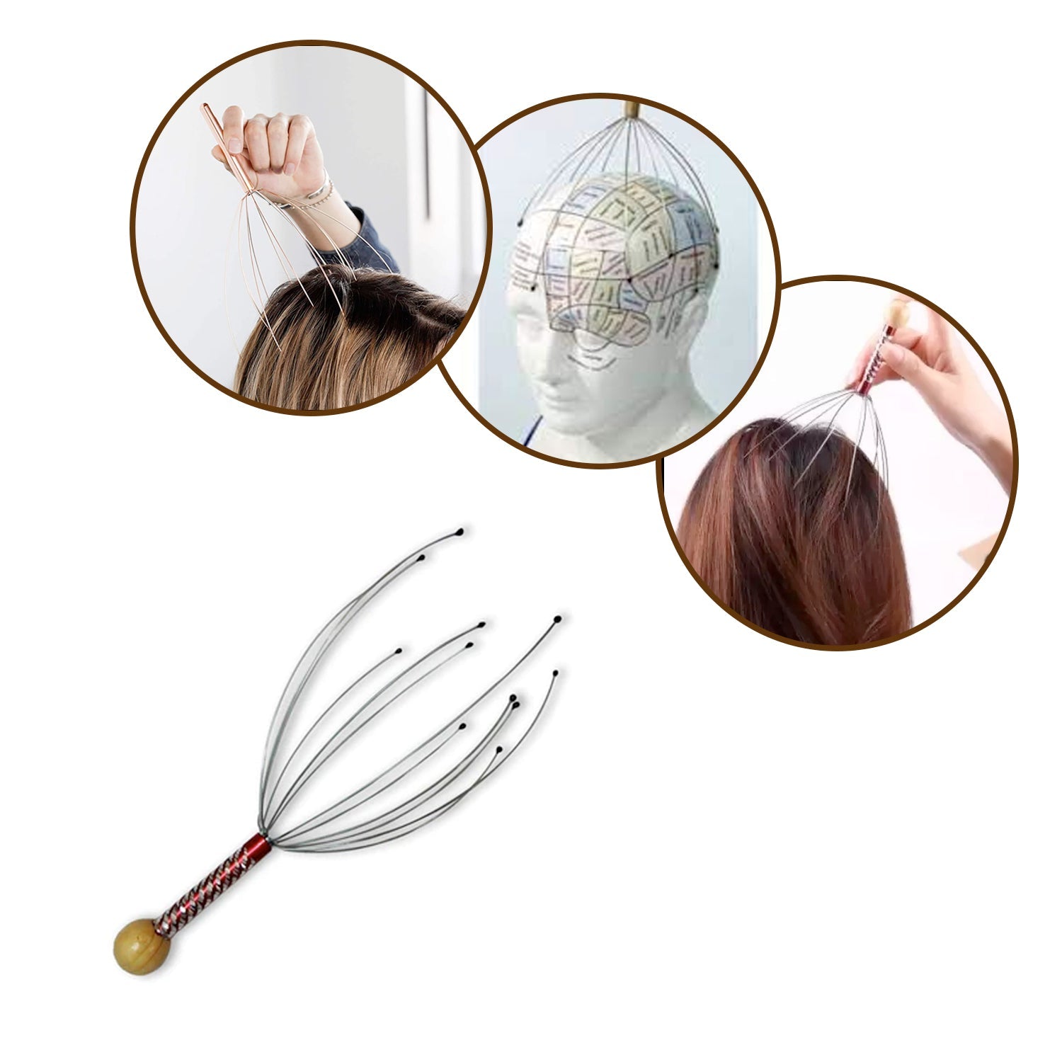 Scalp Head Massager