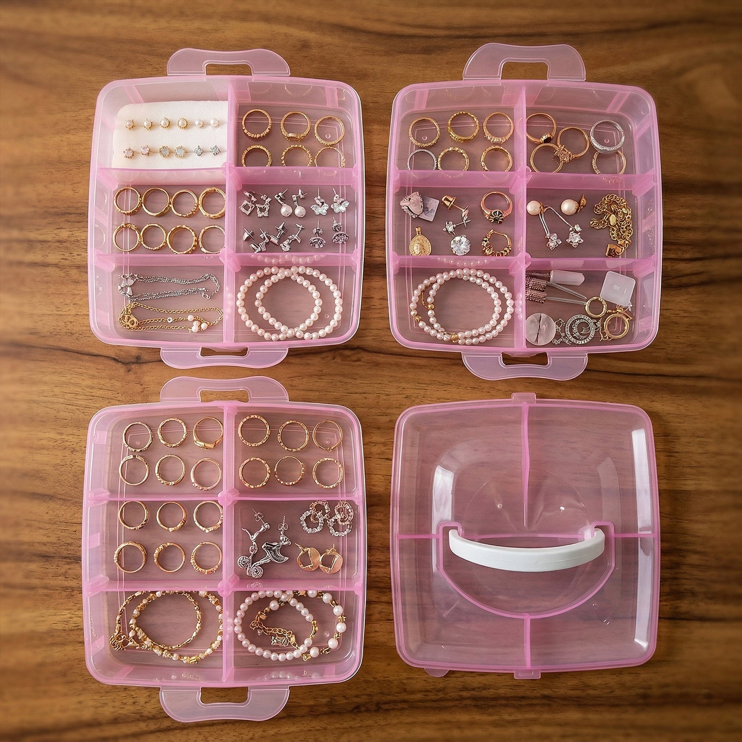 Stackable Plastic Craft Storage Box
