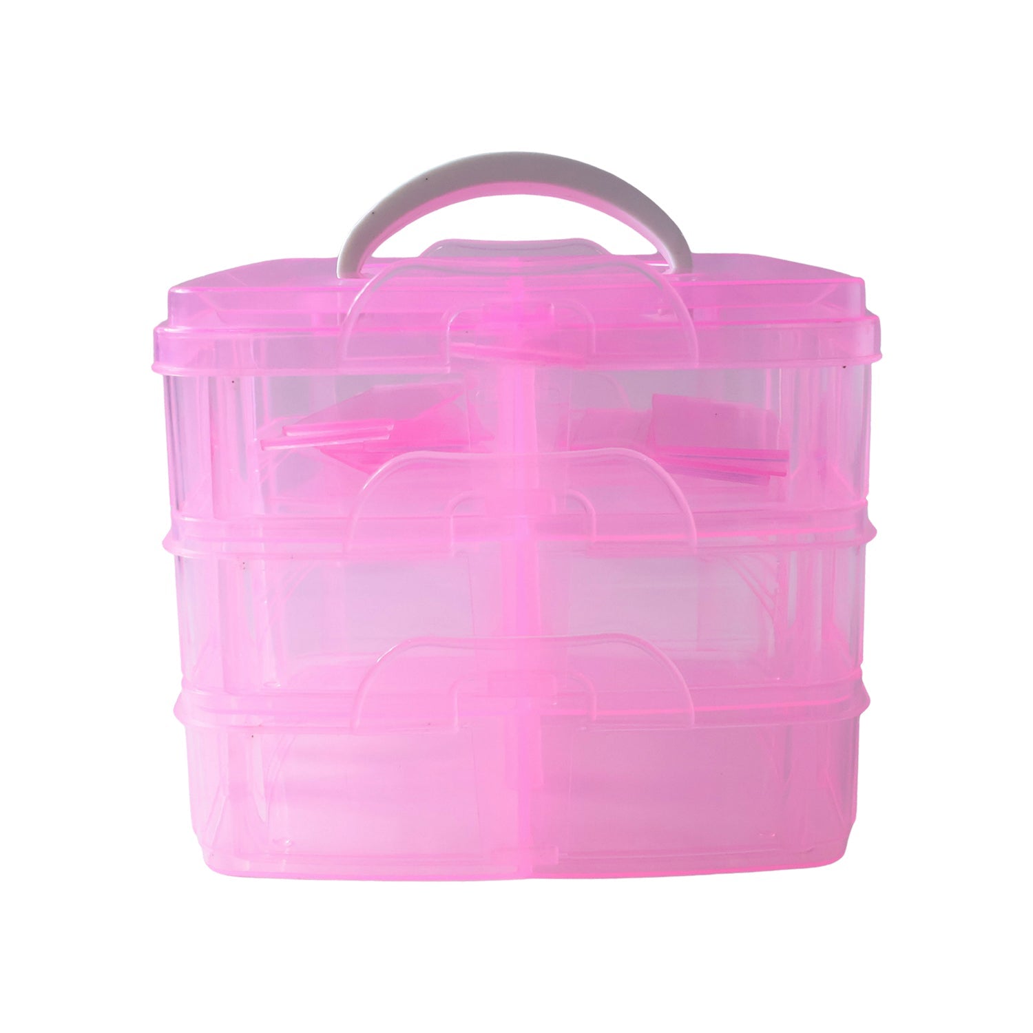Stackable Plastic Craft Storage Box