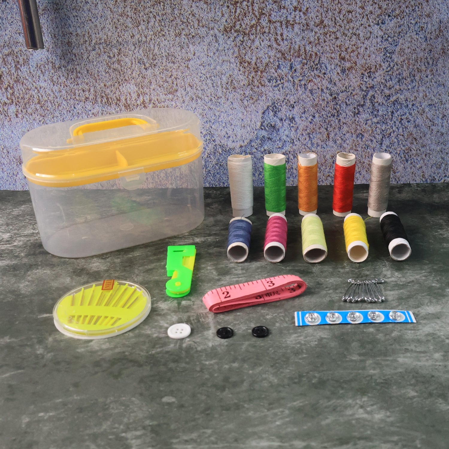 Portable Double-Layer Sewing Kit