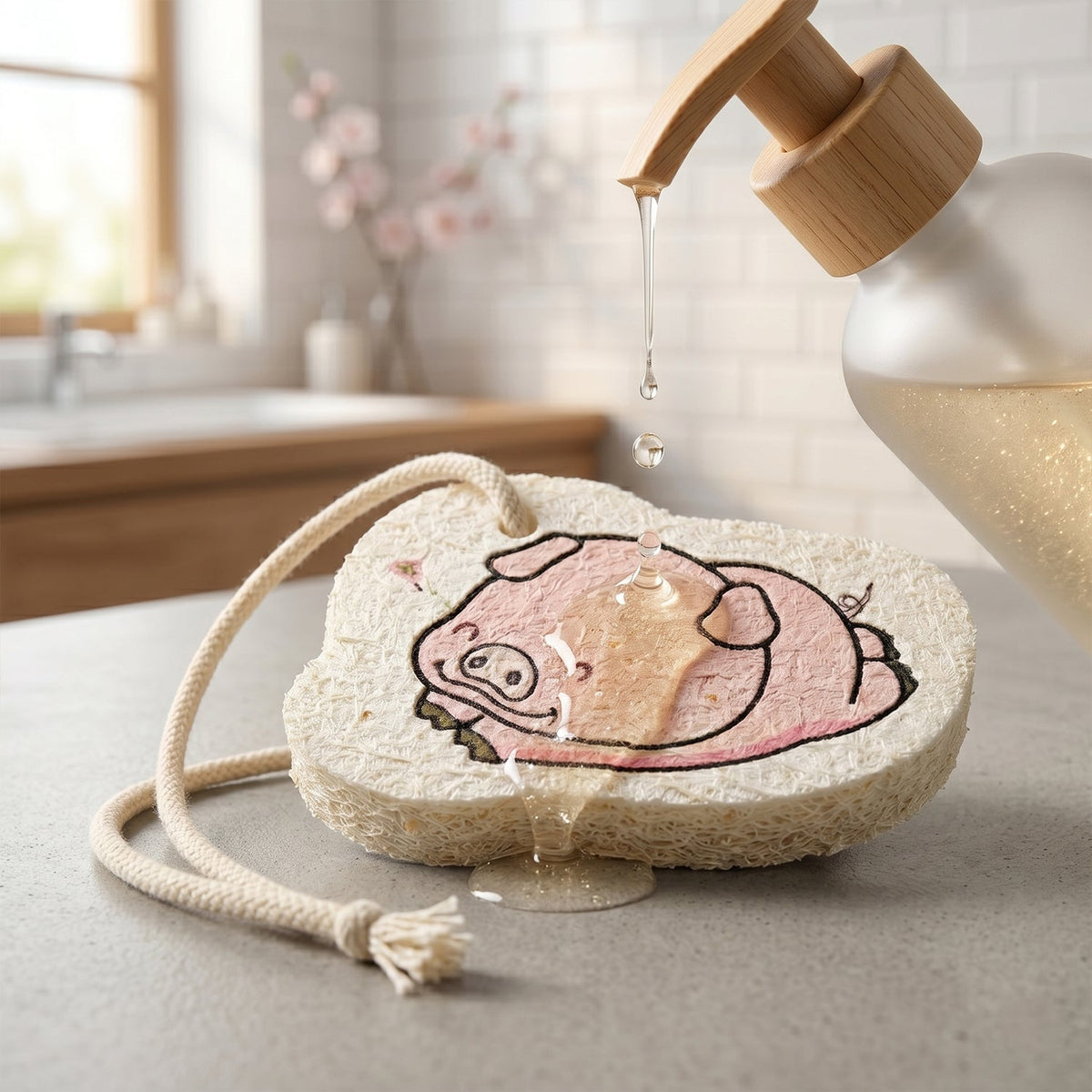 Eco Wood Pulp Scouring Sponge