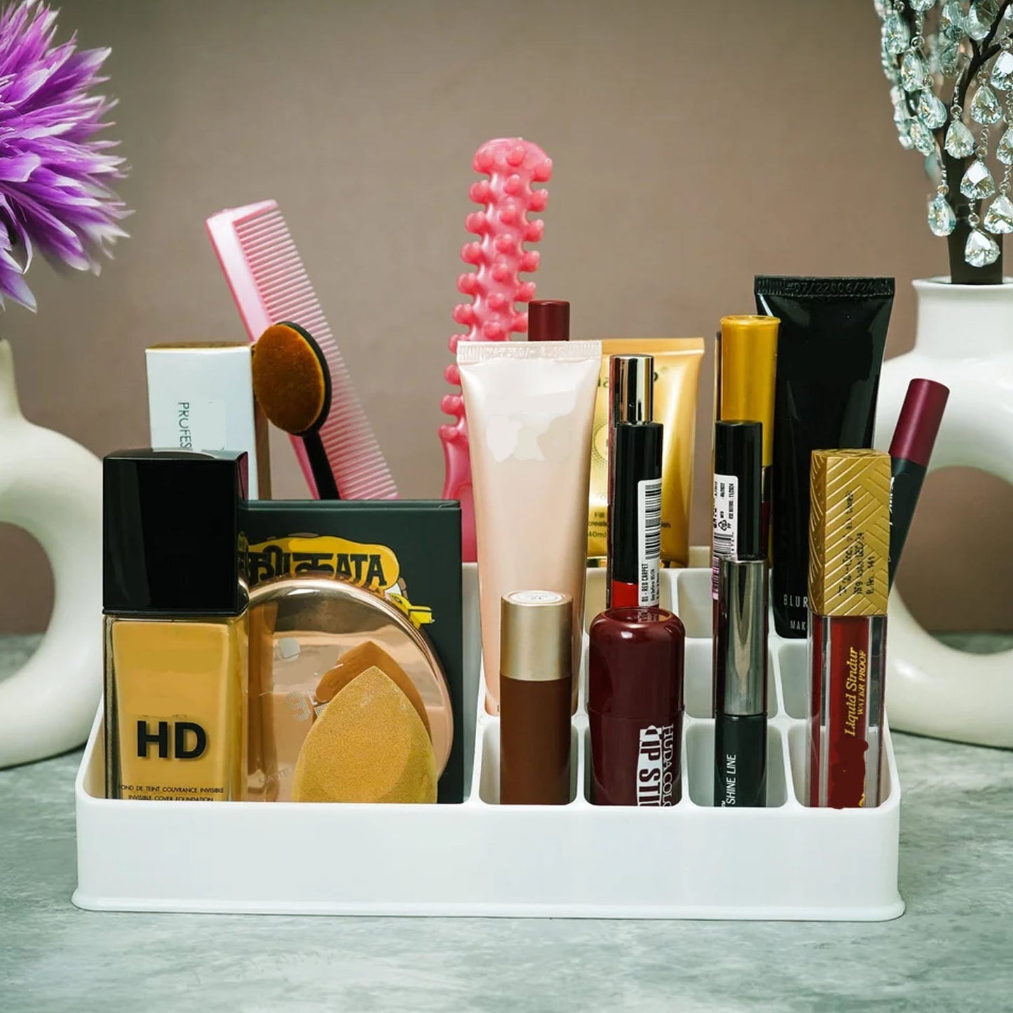 Plastic Makeup Organizer Box