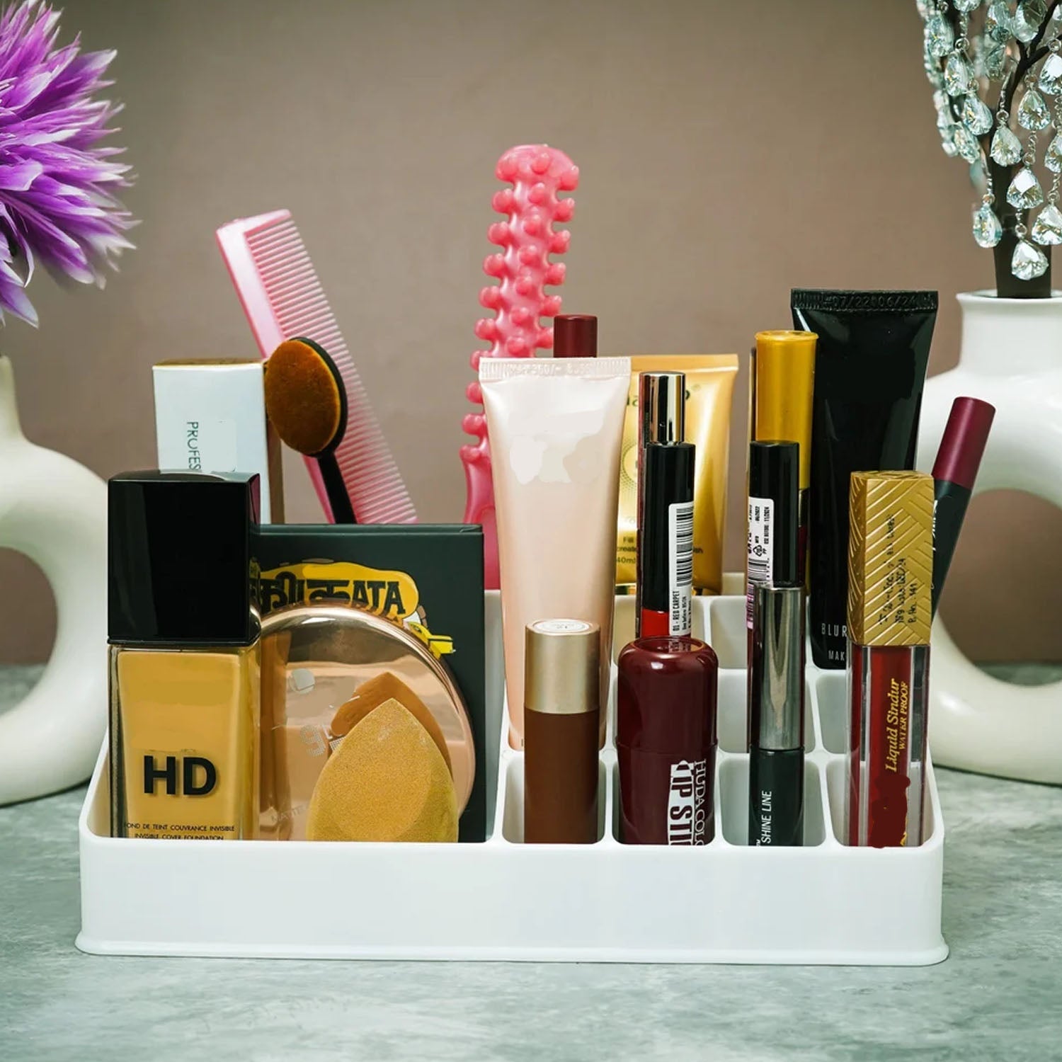 Plastic Makeup Organizer Box