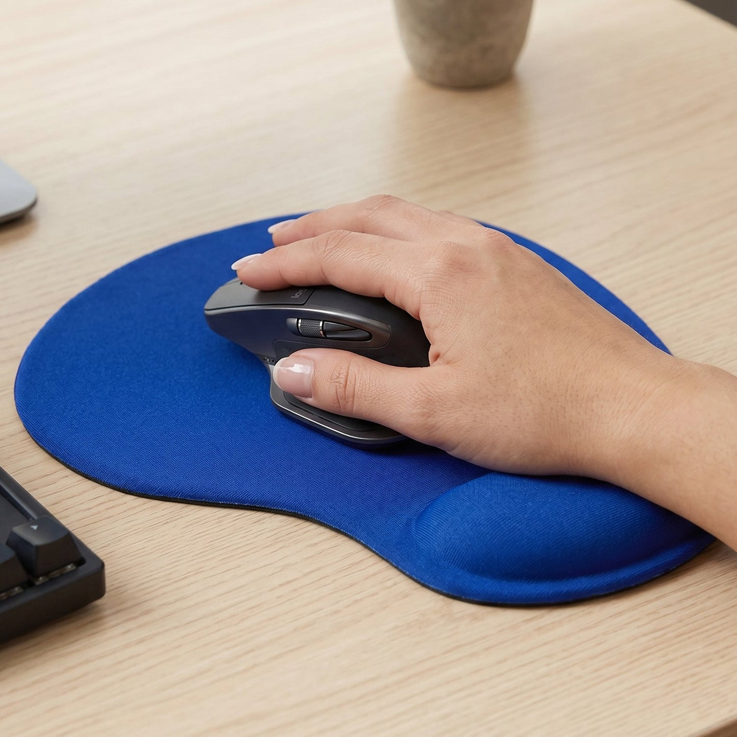 Ergonomic Wrist Support Mouse Pad for Computers