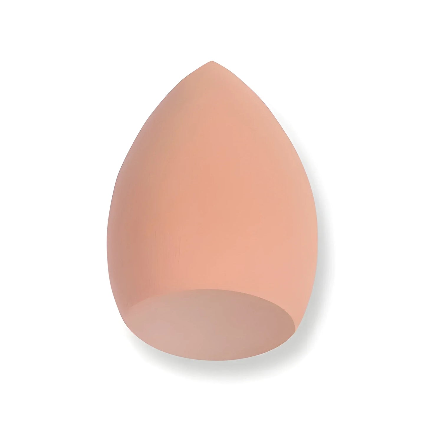 Peach teardrop beauty makeup sponge
