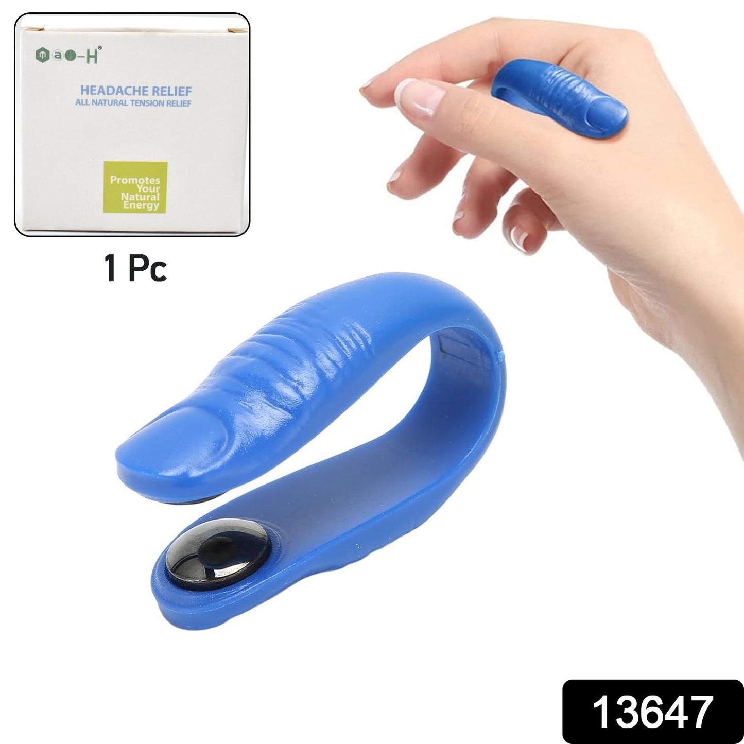 Magnetic Migraine Relief Clip