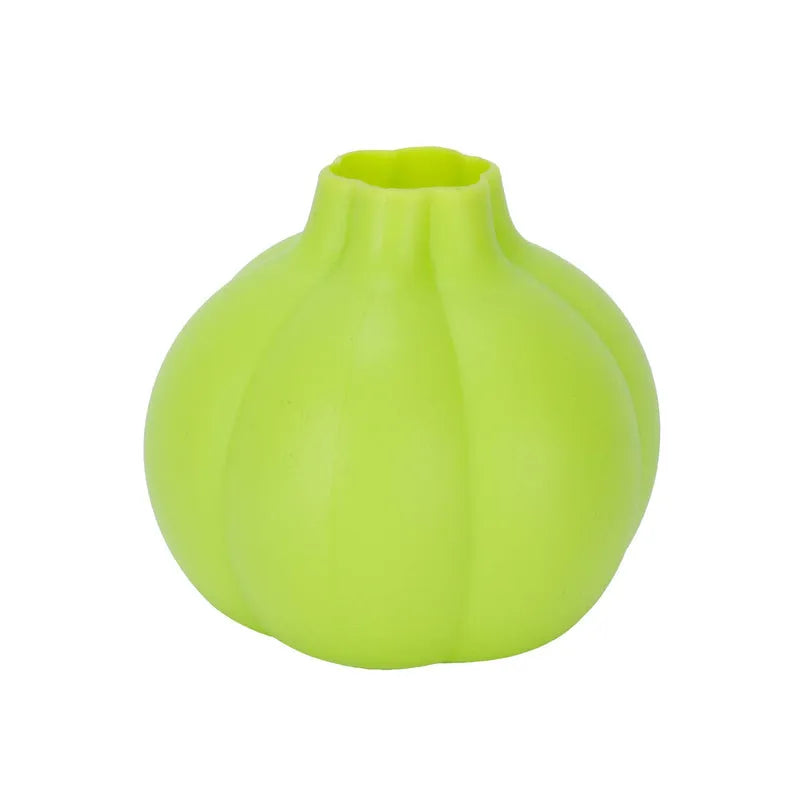 Silicone manual peeler, bulb-shaped green garlic/ginger tool