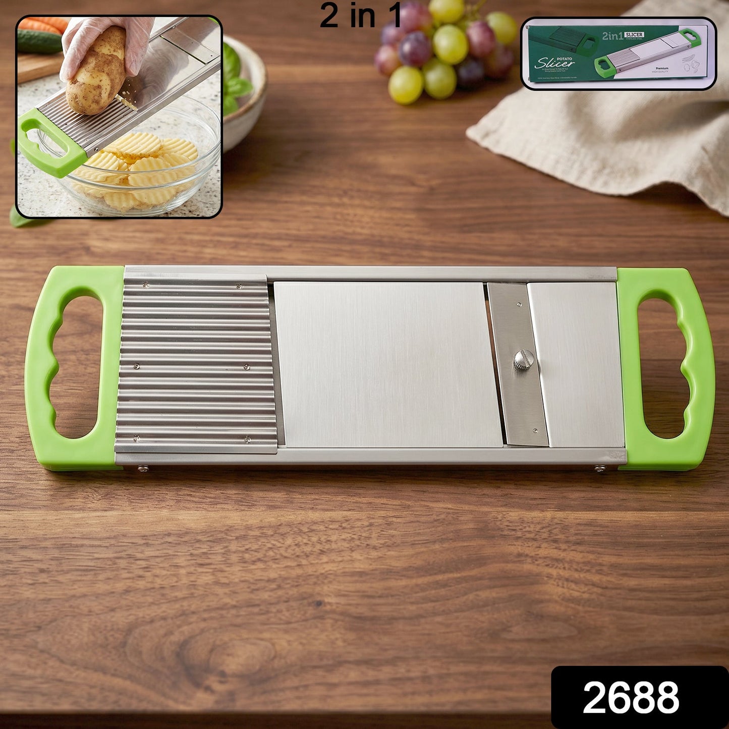 2-in-1 Potato Slicer